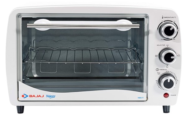 Bajaj Majesty 1603 T 16-Litre Oven Toaster Grill - Best oven for baking cakes