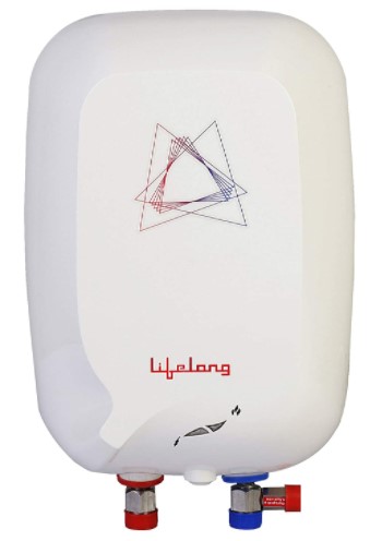 Lifelong Flash 3 Litres Instant Water Heater (3000 Watts, ISI Certified, 2 Years Warranty)