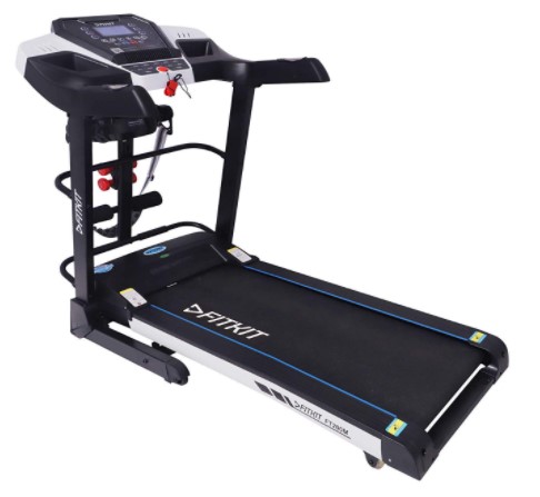 Fitkit FT200 Series 2.25HP (4.5HP Peak) Motorized Treadmill With Free Diet & Fitness Plan