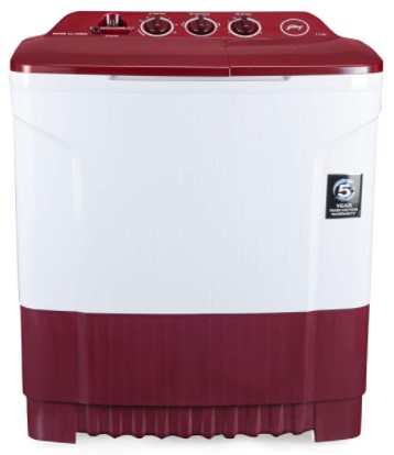 Godrej 7.2 Kg Semi-Automatic Top Loading Washing Machine